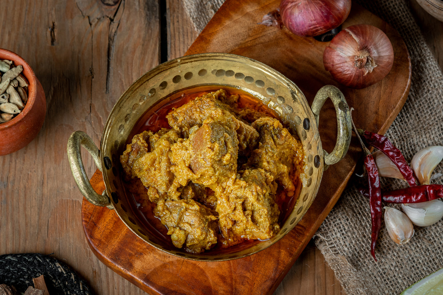 Nawabi Beef Lal Bhuna