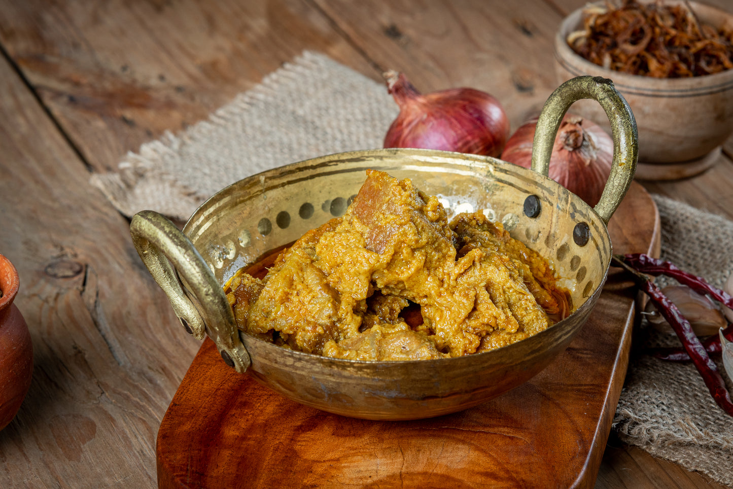 Nawabi Beef Lal Bhuna